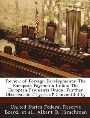 bokomslag Review of Foreign Developments