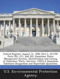 bokomslag Federal Register August 14, 1996