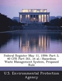 bokomslag Federal Register May 11, 1994