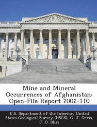 bokomslag Mine and Mineral Occurrences of Afghanistan
