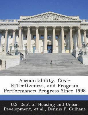 bokomslag Accountability, Cost-Effectiveness, and Program Performance