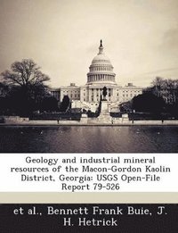 bokomslag Geology and Industrial Mineral Resources of the Macon-Gordon Kaolin District, Georgia