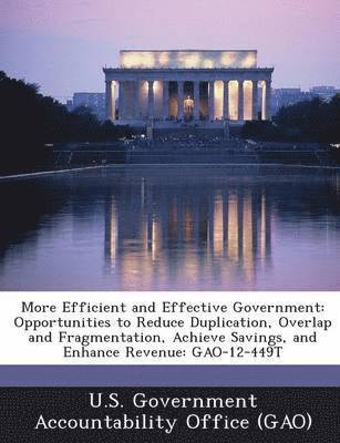 More Efficient and Effective Government 1