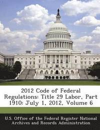 bokomslag 2012 Code of Federal Regulations