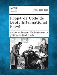 bokomslag Projet de Code de Droit International Prive