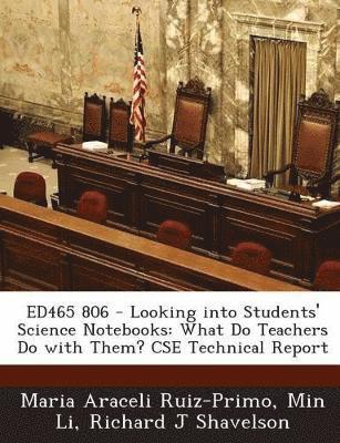 Ed465 806 - Looking Into Students' Science Notebooks 1