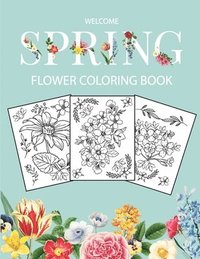 bokomslag Flower Coloring Book