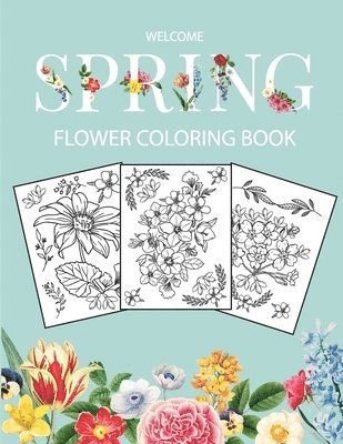 Flower Coloring Book 1