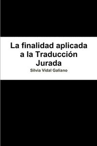 bokomslag finalidad aplicada a la traducción jurada