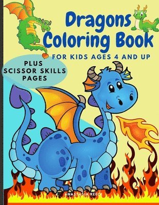 Dragons Coloring Book for Kids Ages 4 and UP 1