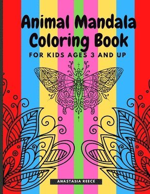 Animal Mandala Coloring Book for Kids Ages 3 and UP 1