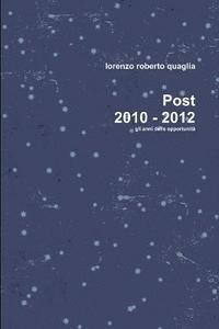 bokomslag Post 2010 - 2012