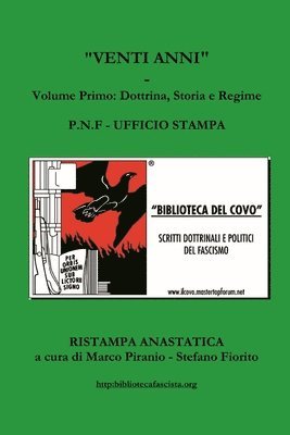 bokomslag Venti Anni -Volume Primo