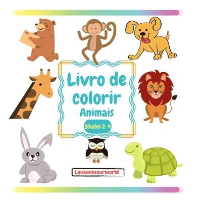 Livro para colorir Animais 1