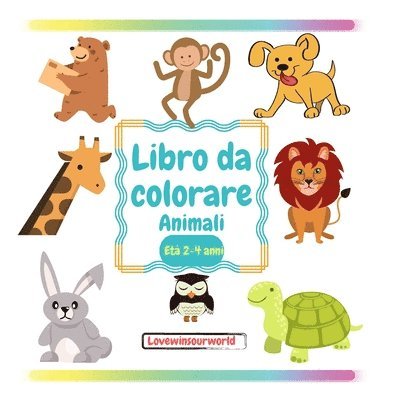 Libro da colorare Animali 1