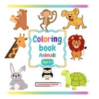 bokomslag Coloring book Animals