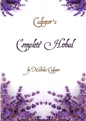 Culpeper's Complete Herbal 1