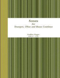 bokomslag Sonata for Trumpet, Oboe and Basso Continuo