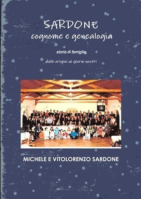 bokomslag SARDONE - cognome e genealogia