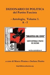 bokomslag Dizionario Di Politica Del Partito Fascista - Vol. 1