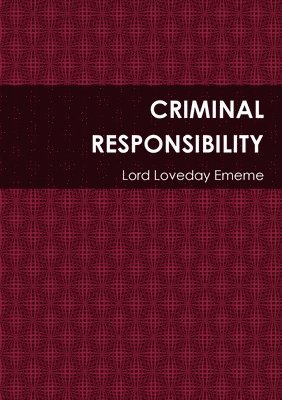 Criminal Responsibility 1