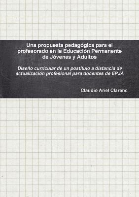 propuesta pedagógica para el profesorado en la Educación Permanente de Jóvenes y Adultos