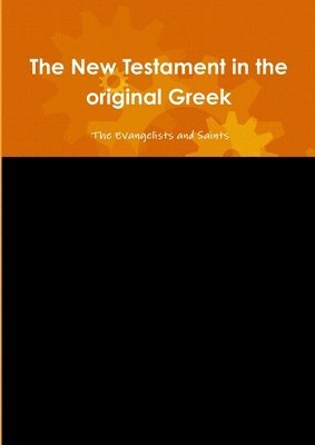 The New Testament in the Original Greek 1