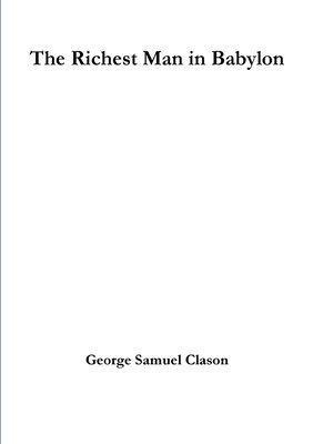 Richest Man in Babylon