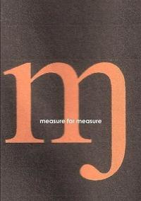 bokomslag Measure for Measure