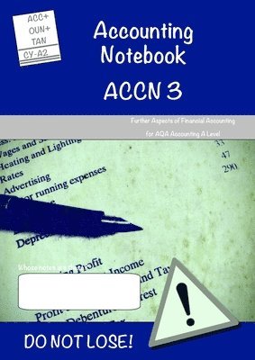 Course Notes - AQA Accounting - ACCN 3 1