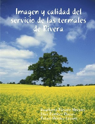 bokomslag Imagen y calidad del servicio de las termales de Rivera