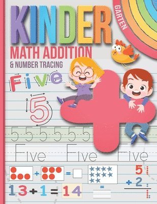 bokomslag Kindergarten Workbook Math Addition