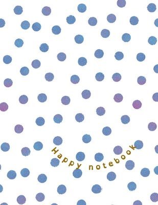 Blue dots design Notebook 1