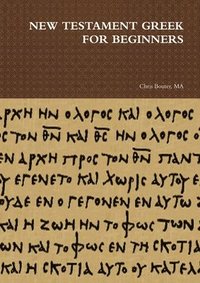 bokomslag New Testament Greek for Beginners