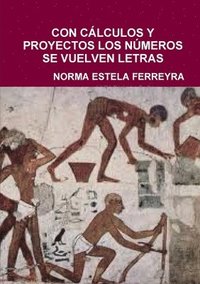 bokomslag CON CÁLCULOS Y PROYECTOS LOS NÚMEROS SE VUELVEN LETRAS