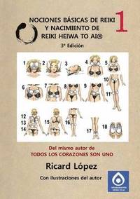 bokomslag Nociones basicas de Reiki y nacimiento de Reiki Heiwa to Ai (R)