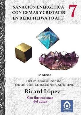 bokomslag Sanacion energetica con gemas y cristales en Reiki Heiwa to Ai (R)