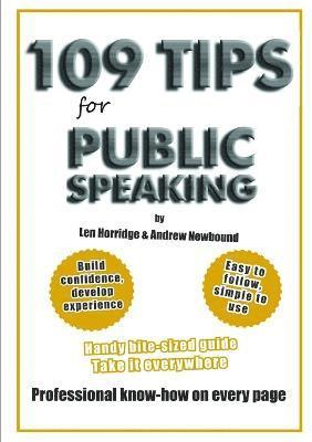 109 TIPS for Public Speaking 1