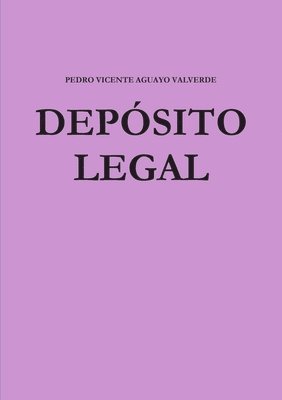 bokomslag Deposito Legal