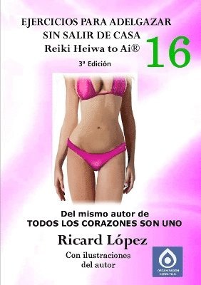 bokomslag Ejercicios para adelgazar sin salir de casa Reiki Heiwa to Ai (R)