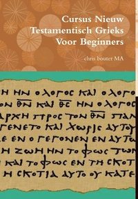 bokomslag Cursus Nieuw Testamentisch Grieks Voor Beginners