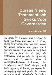 bokomslag Cursus Nieuw Testamentisch Grieks Voor Gevorderden