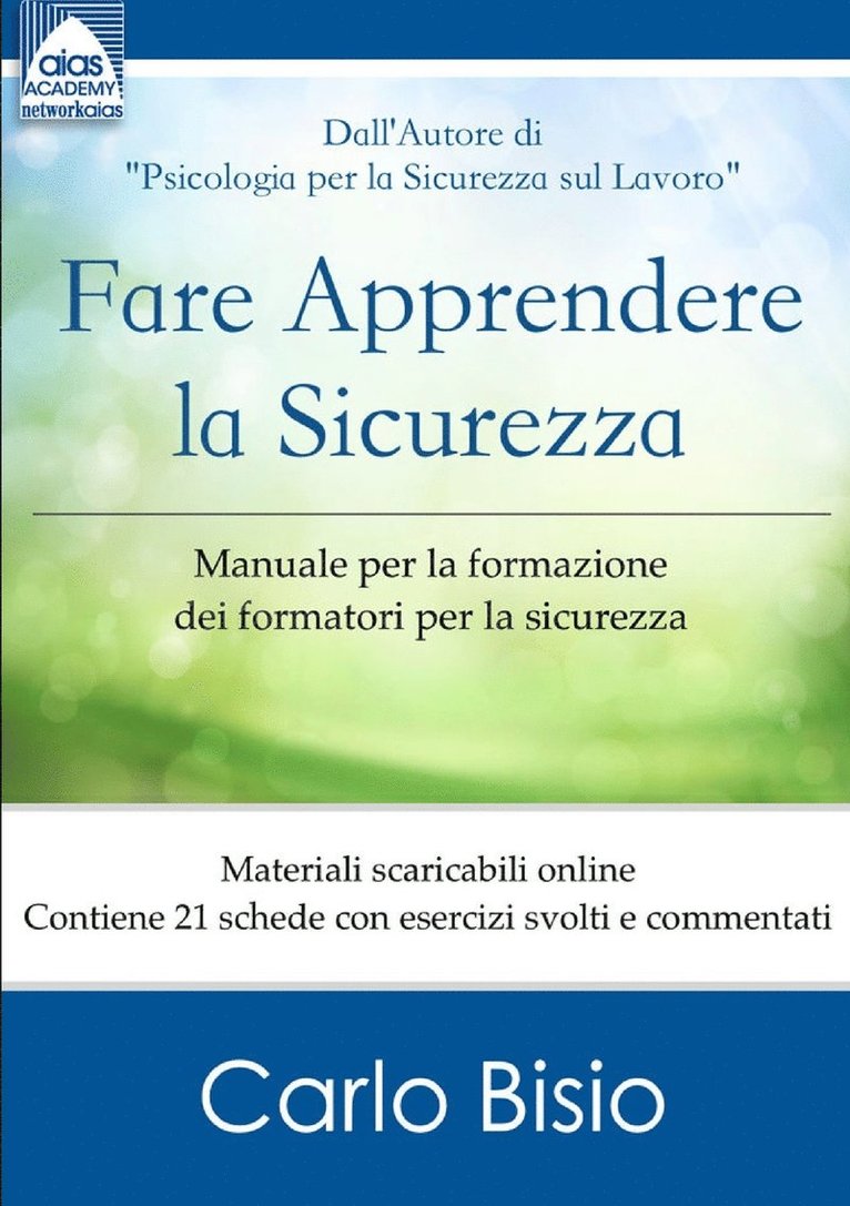 Manuale formazione sicurezza Aias Academy 1