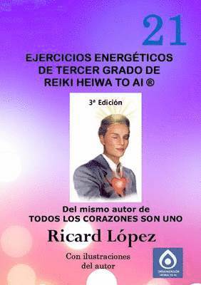 bokomslag Ejercicios energeticos de tercer grado de Reiki Heiwa to Ai (R)