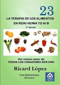 bokomslag terapia de los alimentos en Reiki Heiwa to Ai (R)