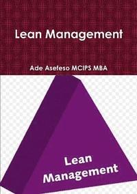 bokomslag Lean Management