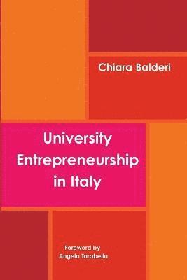 bokomslag University Entrepreneurship in Italy