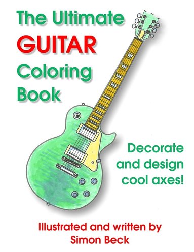 bokomslag The Ultimate Guitar Coloring Book