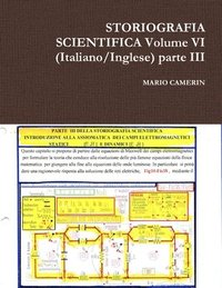 bokomslag STORIOGRAFIA SCIENTIFICA Volume VI (Italiano/Inglese) parte III