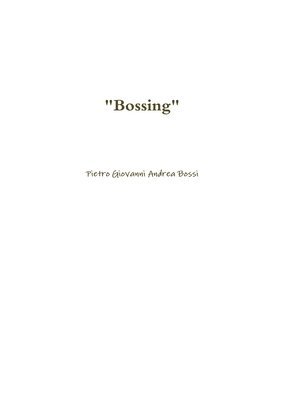 bokomslag "Bossing"